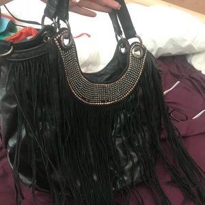 black purse